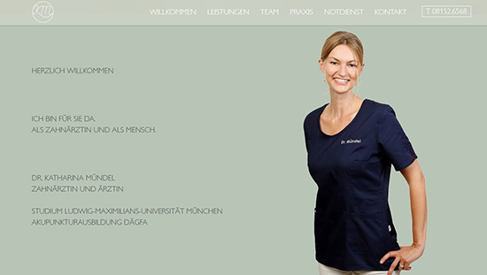 businessfotos vom team der zahnarztpraxis dr. muendel