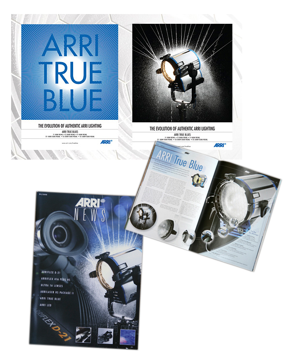 produktfotos, werbefotos von ARRI Leuchten für ARRI münchen